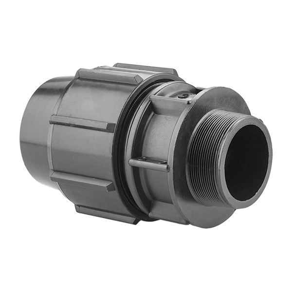 Poly Compression Male Adaptor – Poly x Poly – 32mm